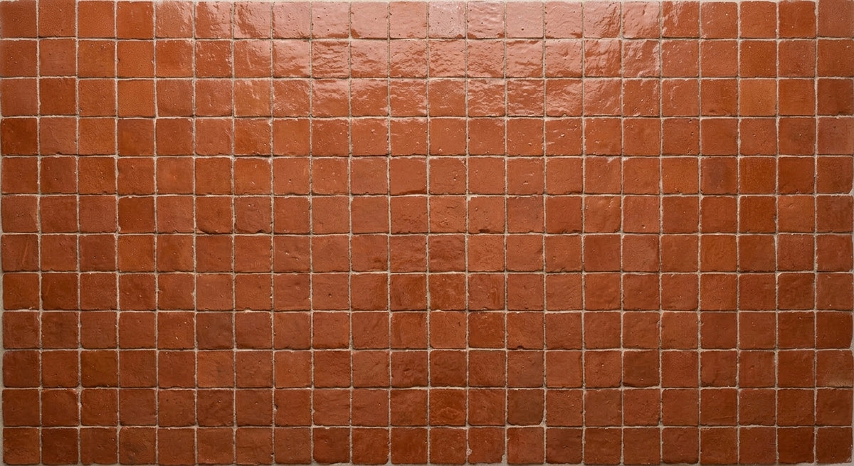 Handcrafted Moroccan Zellige Tile - Clay Pink